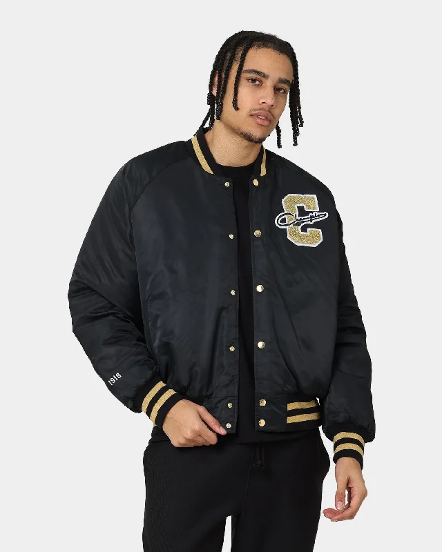 Champion LFS Letterman Jacket Black/Gold