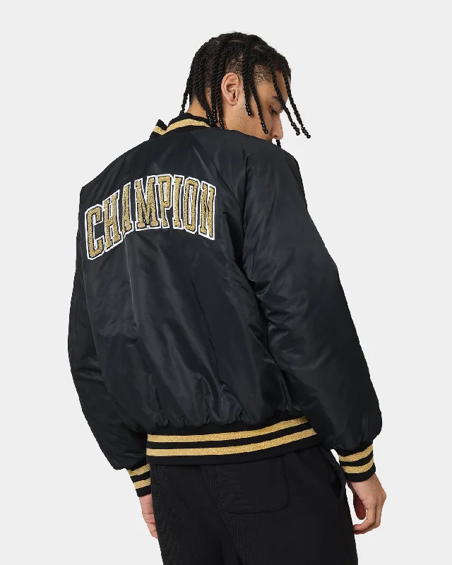 Champion LFS Letterman Jacket Black/Gold