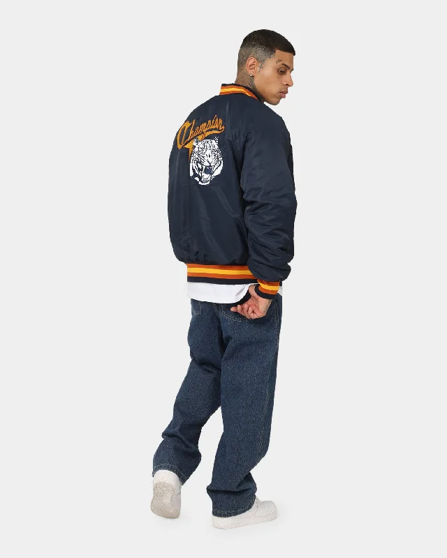 Champion Lifestyle Letterman Jacket Navy