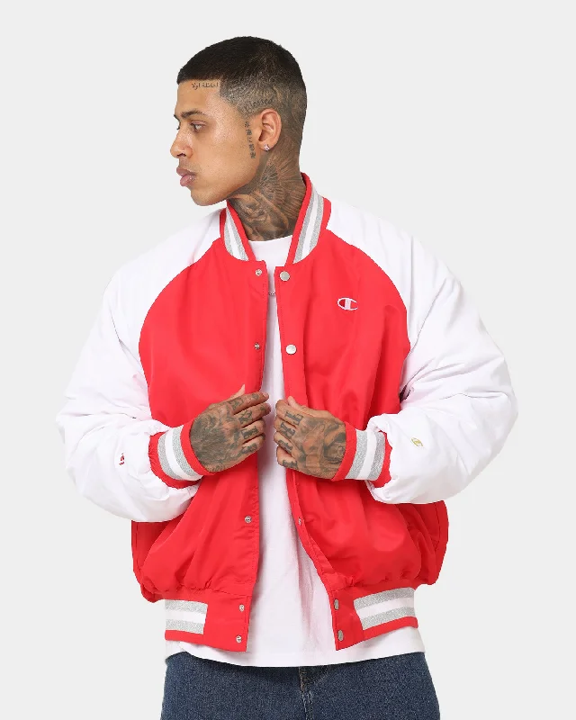 Champion Rebel USA Letterman Jacket Red Spark Csi