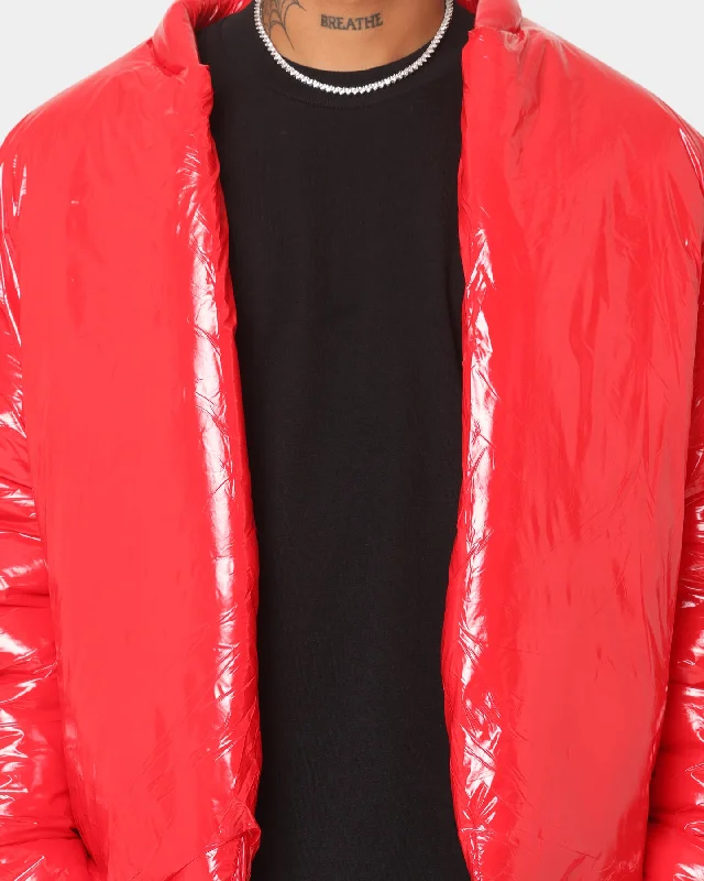 Club Paradise  Paxton Puffer Jacket Red