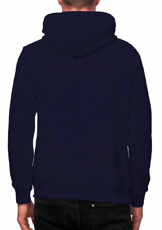 Full Sleeve Fleece Navy Color Plain Sweatshirt