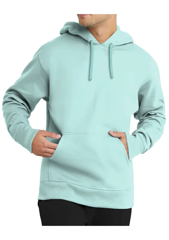 Full Sleeve Fleece Sky Blue Color Plain Sweatshirt