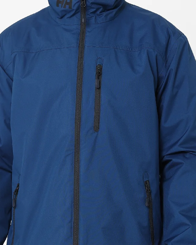 Helly Hansen Crew Midlayer Jacket Deep Fjord