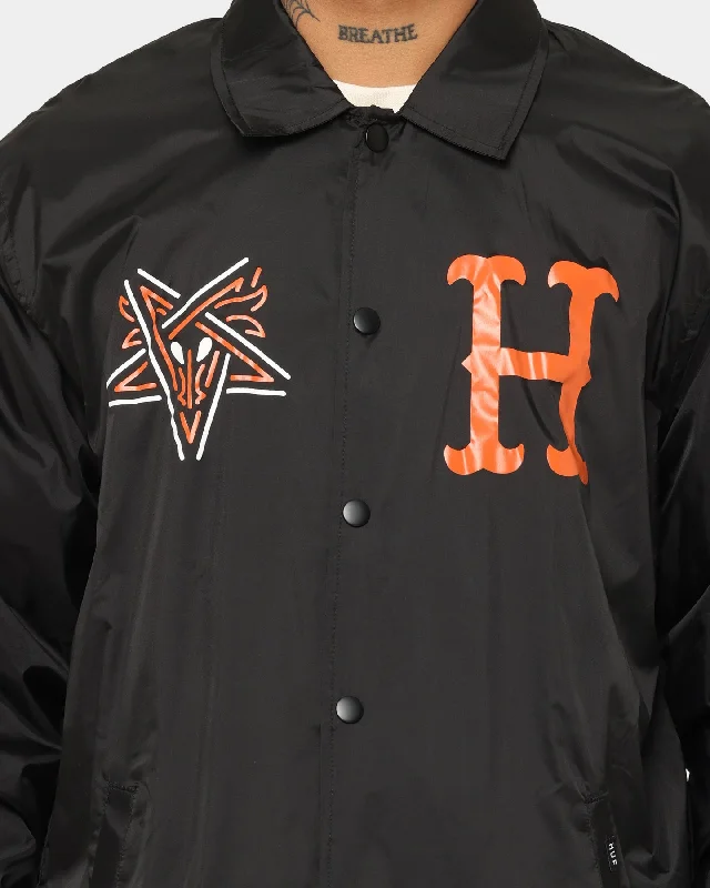 HUF X Thrasher Split Coaches Jacket Black