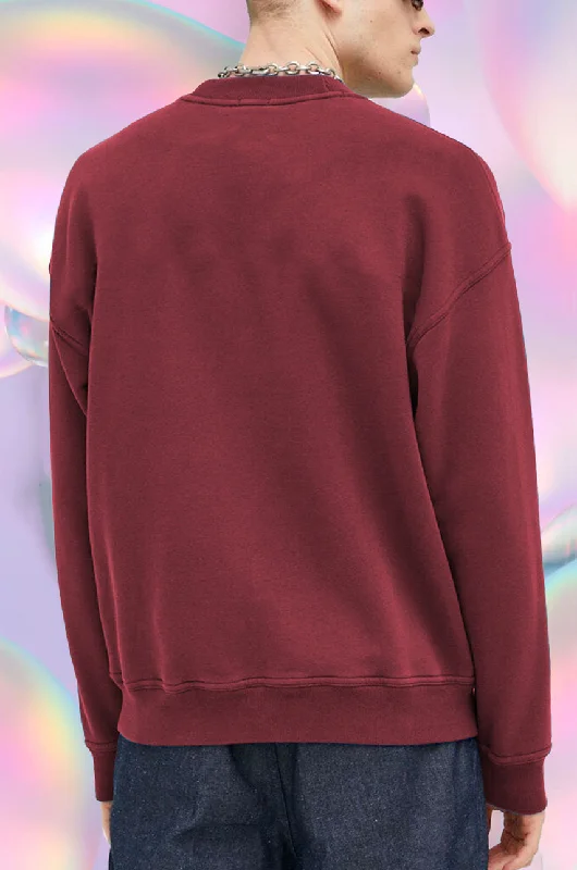 mens sweatshirt-marron