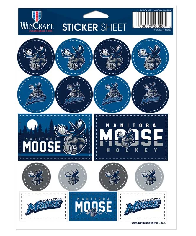 MOOSE 5 X 7 STICKER SHEET