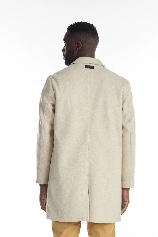 nANA jUDY Mens Butler Coat Beige