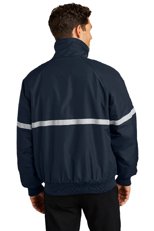 Port Authority Mens Challenger Wind & Water Resistant Full Zip Jacket - True Navy Blue