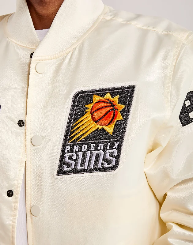 Pro Standard Phoenix Suns Satin Varsity Jacket