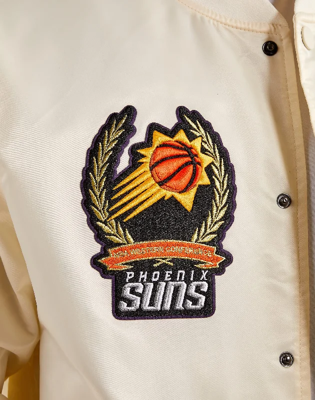 Pro Standard Phoenix Suns Satin Varsity Jacket