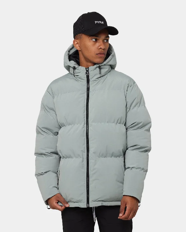 PYRA Padded Puffa Jacket Seafoam