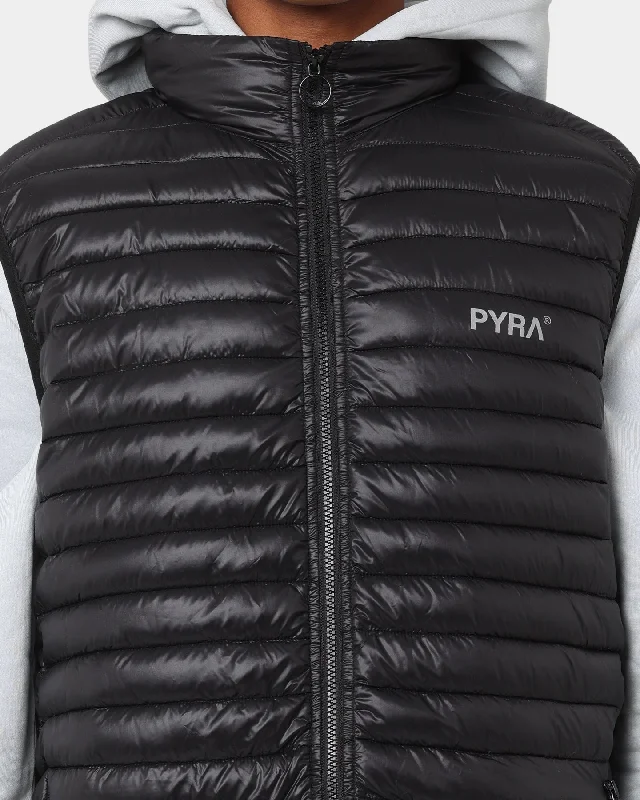 PYRA Summit Puffa Vest Black