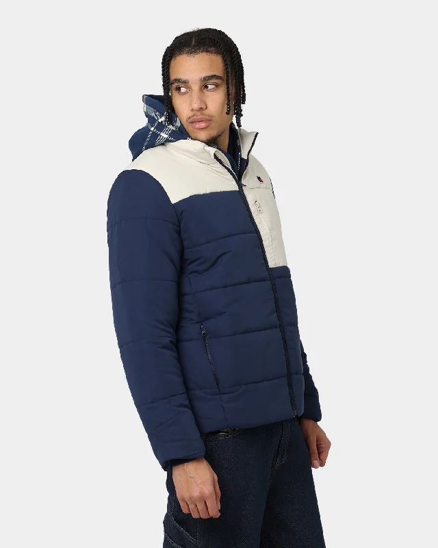 Russell Athletic Splinter Puffer Jacket Navy