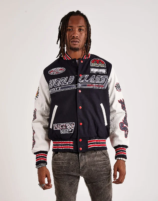 Smoke Rise Racing Varsity Jacket