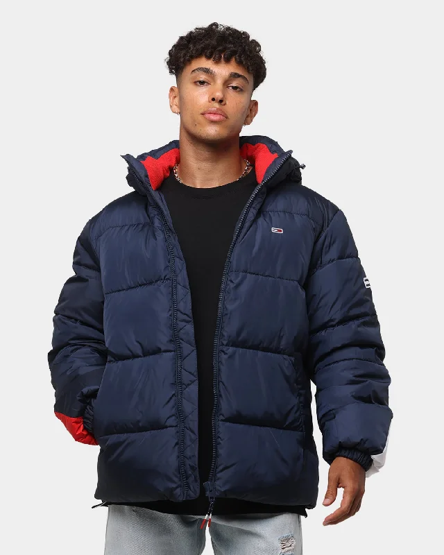 Tommy Jeans Back Flag Puffer Twilight Navy