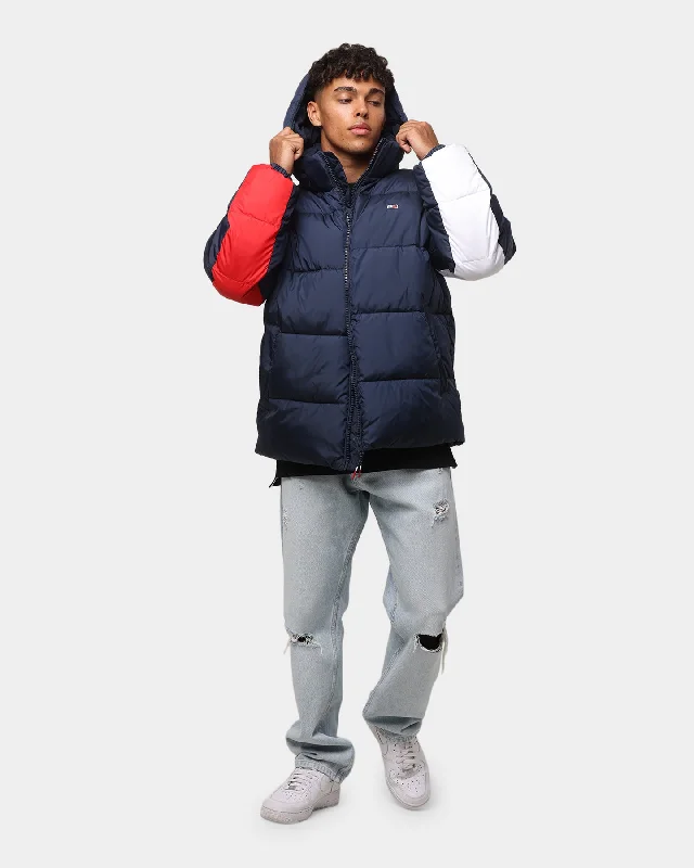 Tommy Jeans Back Flag Puffer Twilight Navy