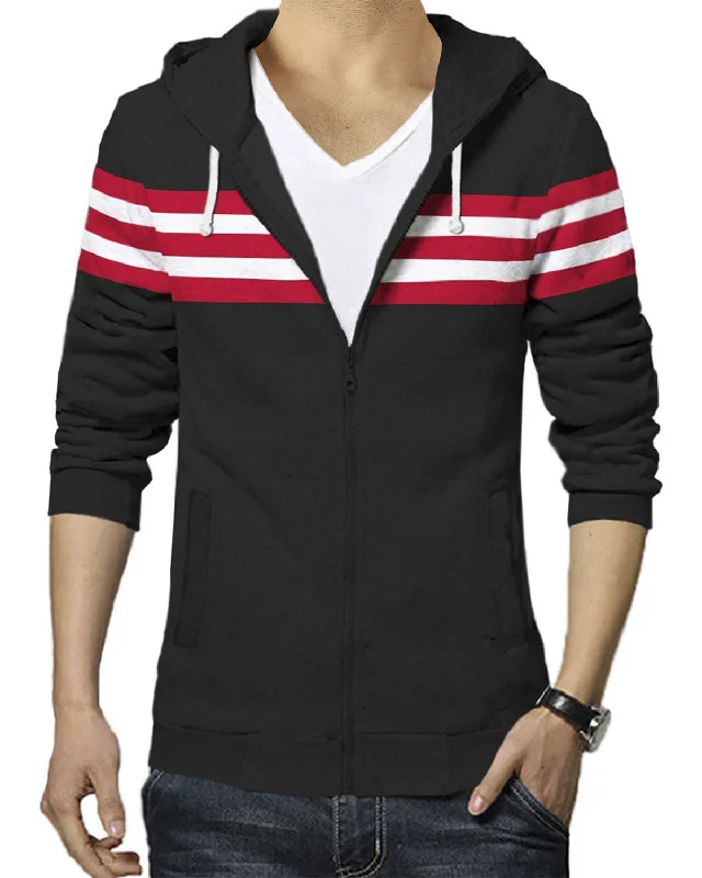 Full Sleeve Color Block Men Jacket