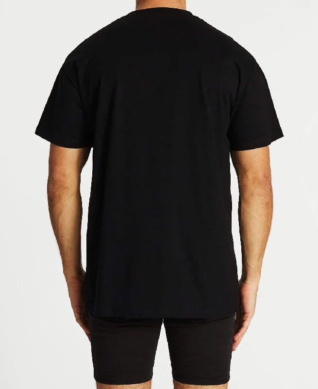 AMERICAIN Mens Le Meme Oversized Tee - Jet Black