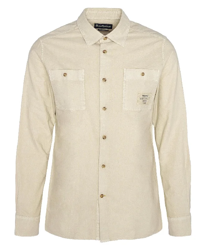 Barbour Mens Bentham shirt - Putty