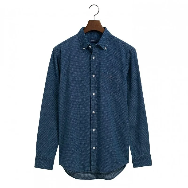 Gant Mens Dot shirt - Indigo