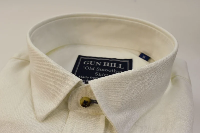 Gun Hill Mens Old Smoothy Shirt - Ivory