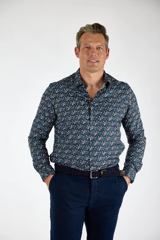 Gun Hill Mens Vaughan Cotton shirt - Multi