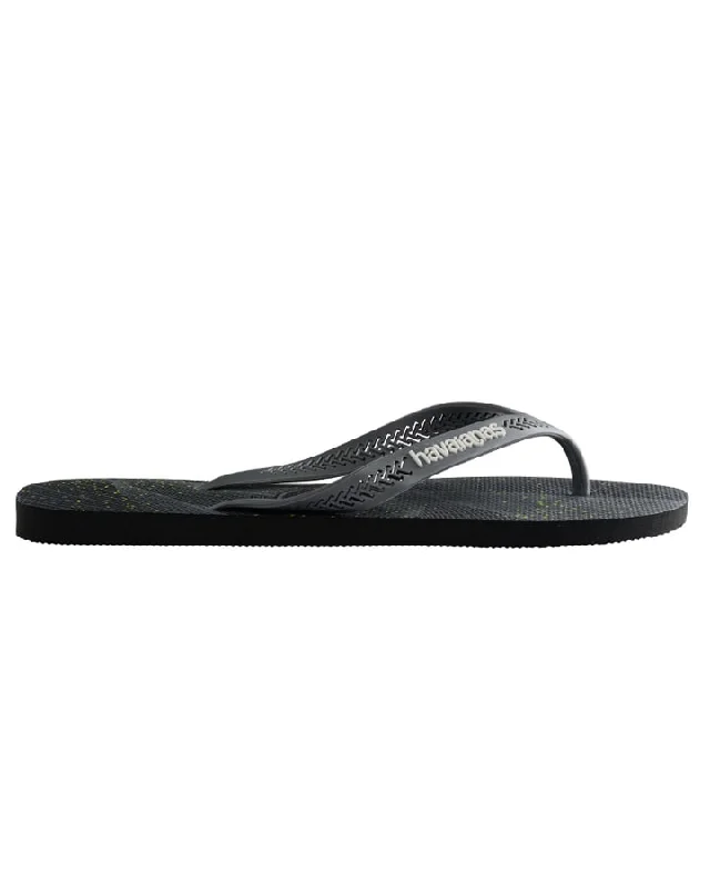 HAVAIANAS Aero Graphic Black/Steel Grey/White Male Thongs