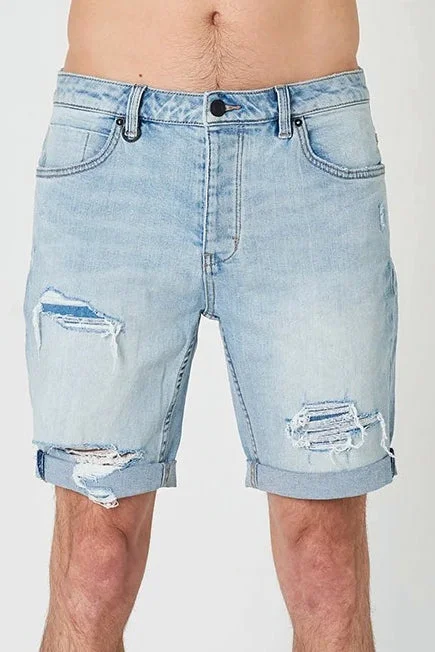 NEUW Mens Ray Denim Short - Axis Trashed