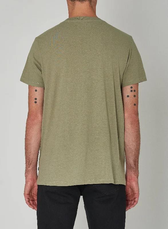 ROLLAS Mens Old Mate Tee - Moss