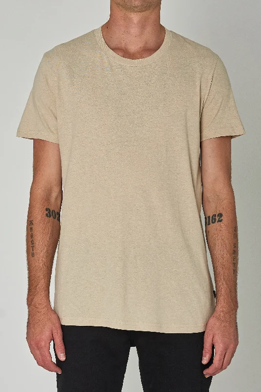 ROLLAS Mens Old Mate Tee - Oat