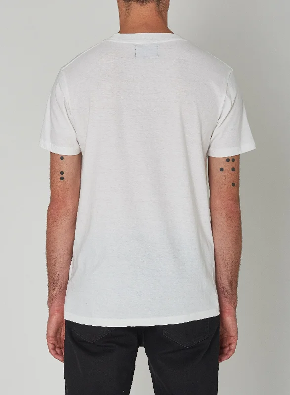 ROLLAS Mens Sun Logo Tee - Vintage White