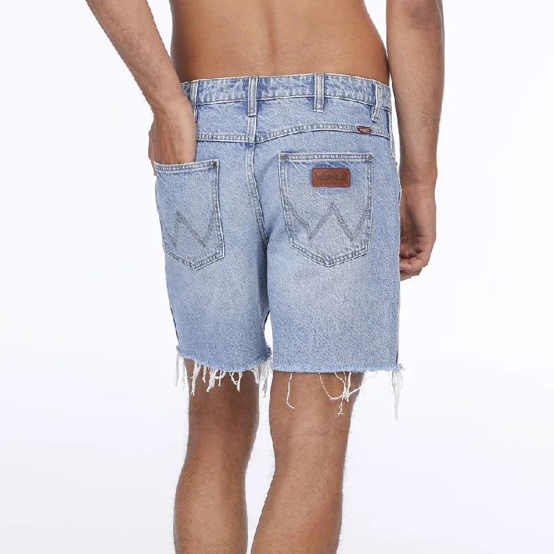 WRANGLER Mens Eazy Straight Denim Shorts - Wild