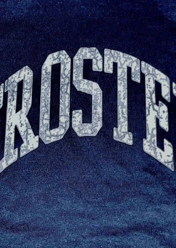 Frosted Vintage Uni Logo Crewneck