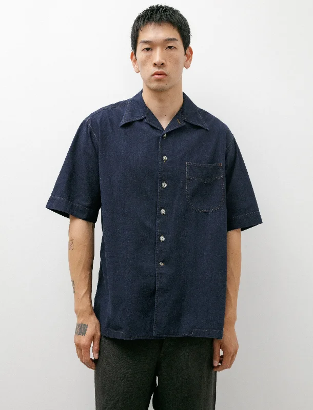 Come Up To The Camp Shirt Indigo