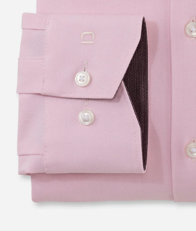 Luxor 24/Seven Business Shirt - Modern Fit - Global Kent - Pink