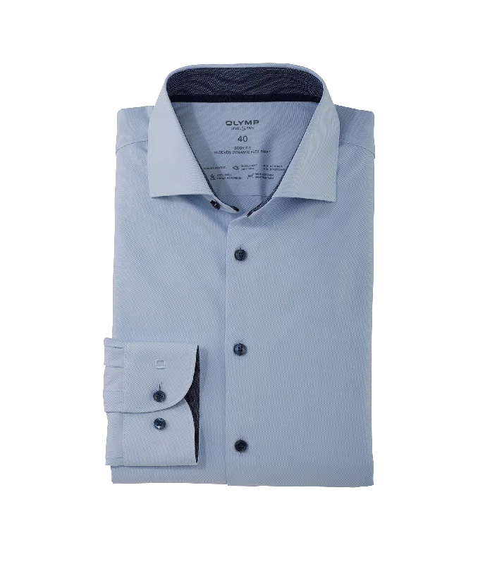 Level Five 24/Seven Body fit Business Shirt - Blue