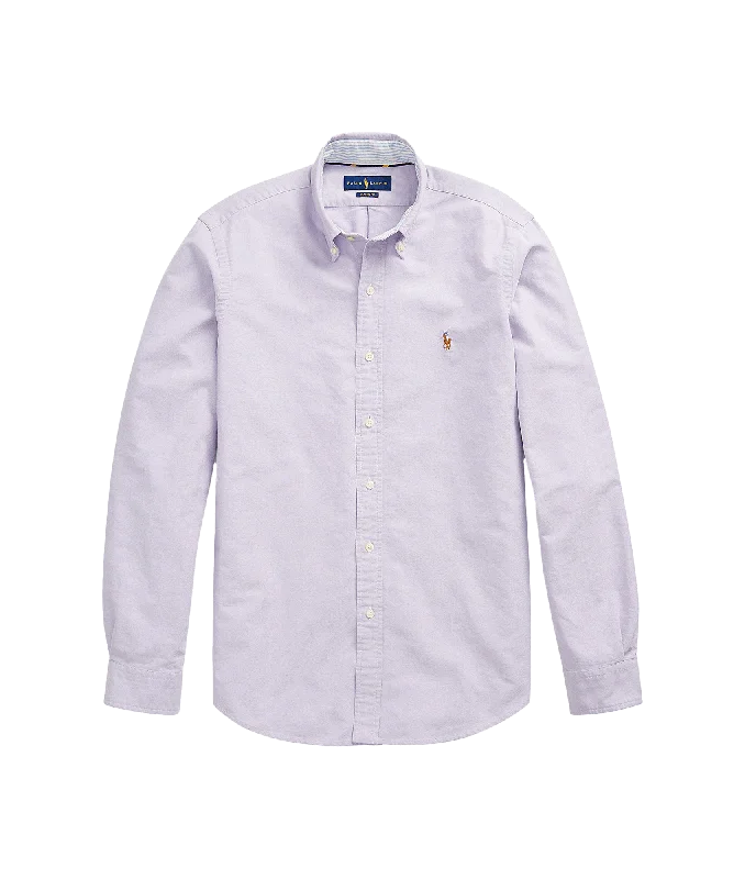 Custom Fit Oxford Shirt - Purple