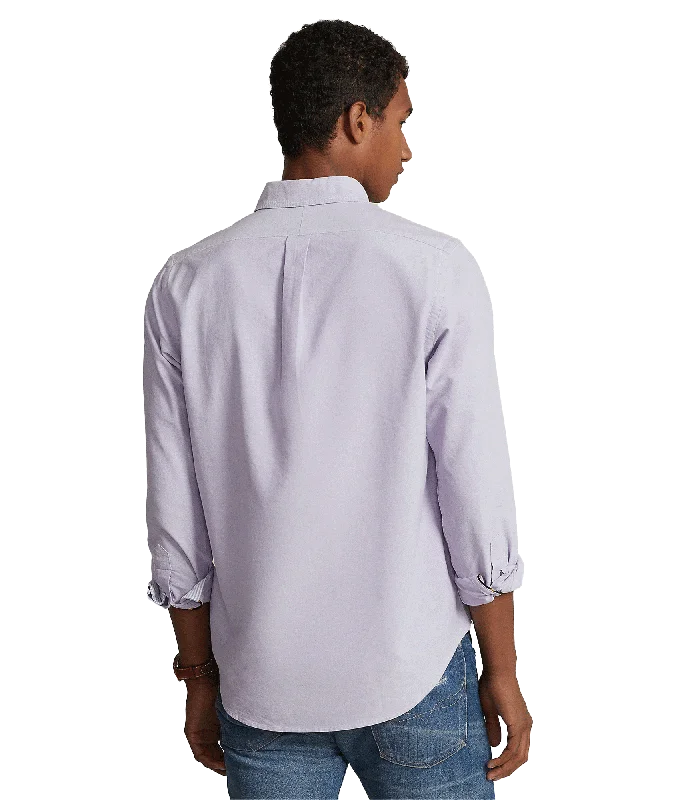 Custom Fit Oxford Shirt - Purple