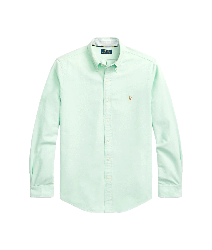 Custom Fit Oxford Shirt - Green