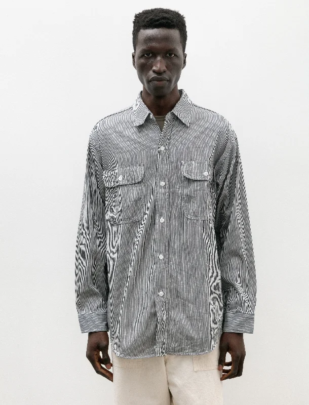 Hickory Stripe Work Shirt