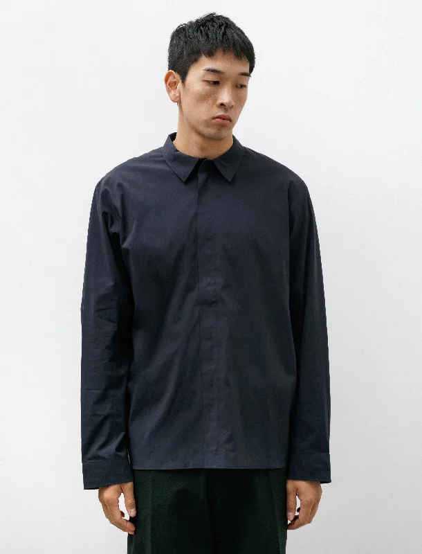 Metry LS Shirt Black Sapphire