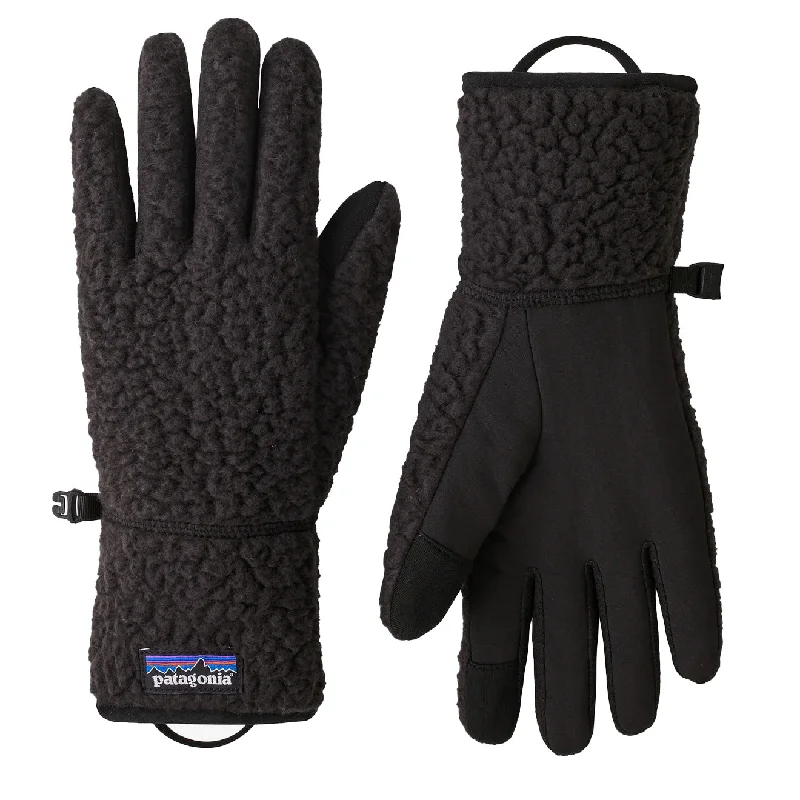 Patagonia Retro Pile Gloves Black