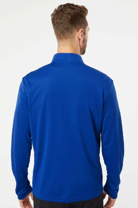 Adidas Mens UPF 50+ 1/4 Zip Sweatshirt - Collegiate Royal Blue - NEW