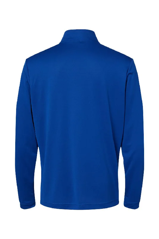 Adidas Mens UPF 50+ 1/4 Zip Sweatshirt - Collegiate Royal Blue - NEW