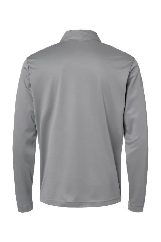 Adidas Mens UPF 50+ 1/4 Zip Sweatshirt - Grey - NEW