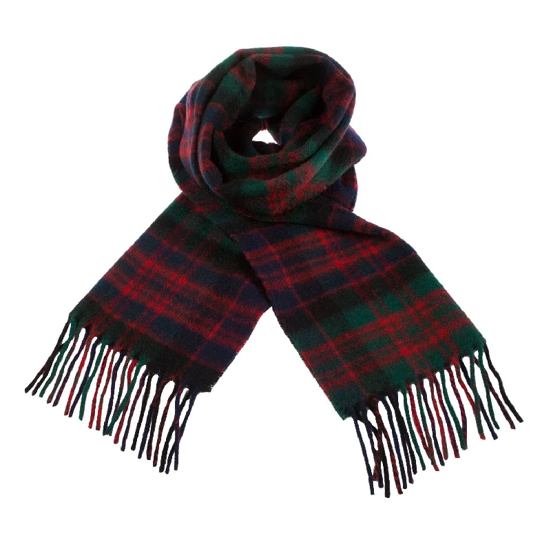 Cashmere Scottish Tartan Clan Scarf  Macdonald Clan