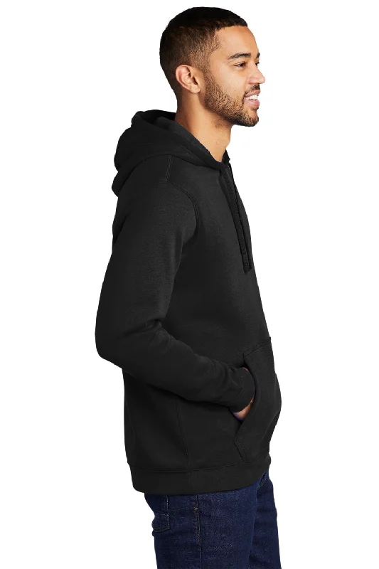 Nike Mens Club Fleece Hooded Sweatshirt Hoodie - Black