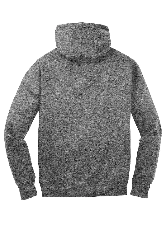 Sport-Tek Mens Shrink Resistant Fleece Hooded Sweatshirt Hoodie - Heather Vintage Grey