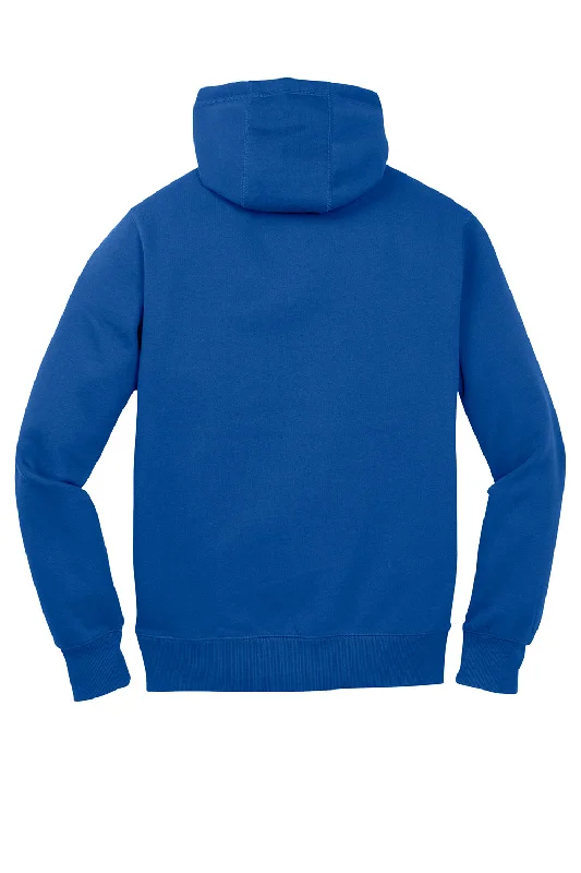 Sport-Tek Mens Shrink Resistant Fleece Hooded Sweatshirt Hoodie - True Royal Blue